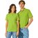 Рубашка-поло мужская "Boston 2.0" 180, L, зеленое яблоко