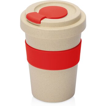 Стакан из пшеничного волокна «Flava», красный