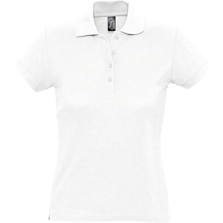 Рубашка-поло женская "Passion" 170, S, белый