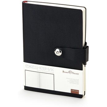 Ежедневник недатированный «Primavera» А5, черный