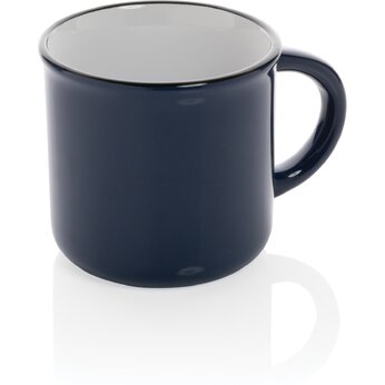 Кружка "Vintage" темно-синий/белый