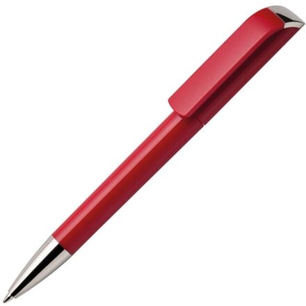 Ручка шариковая автоматическая "Tag C CR" красный/серебристый