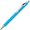 Ручка шариковая автоматическая "Straight Si" голубой/серебристый