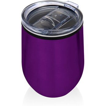 Кружка термическая "Pot" с крышкой, фиолетовый