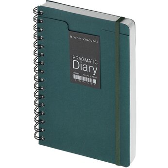 Ежедневник недатированный «Pragmatic» А5, темно-зеленый