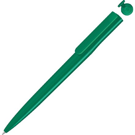 Ручка шариковая автоматическая "Pet Pen Recycled" темно-зеленый