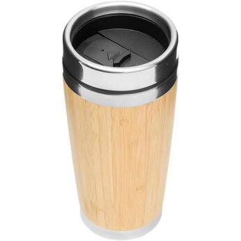 Кружка термическая "Bamboo Drink" коричневый