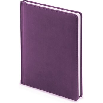 Ежедневник недатированный «Velvet» А6+,  фиолетовый