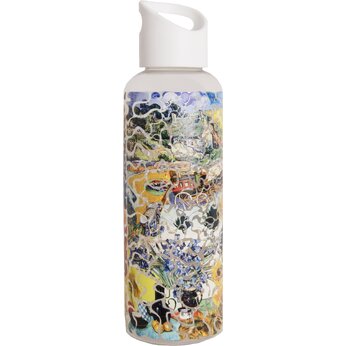 Бутылка для воды "Цвета Ван Гога" прозрачный