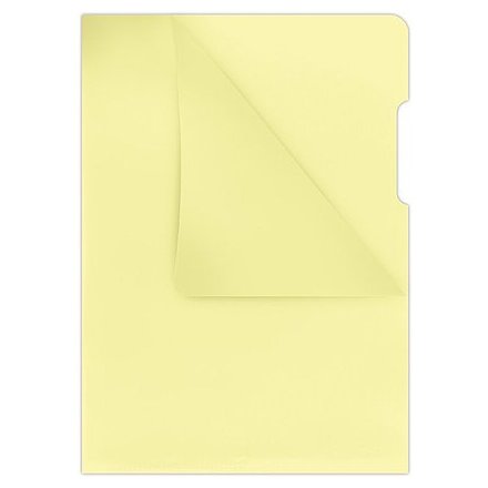 Папка-уголок "Donau", A4, 180 мк, желтый