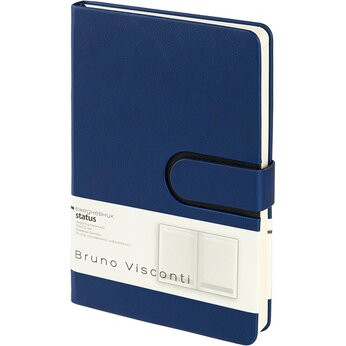 Ежедневник недатированный А5 "Status", темно-синий