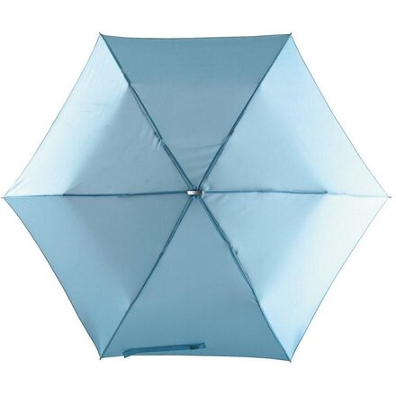 Зонт складной "Flat" светло-голубой