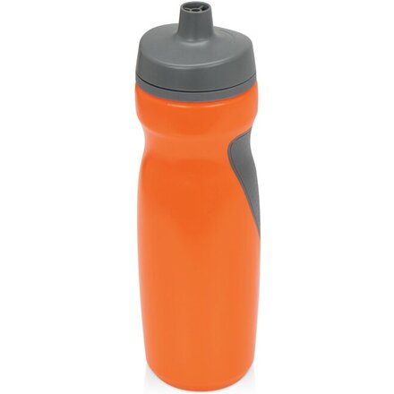 Бутылка для воды "Flex" оранжевый/серый