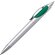 Ручка шариковая автоматическая "Big Brither" серебристый/зеленый
