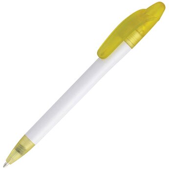 Ручка шариковая Celebrity «Эвита», белый/желтый