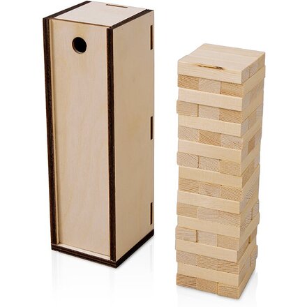 Настольная игра из дерева "Башня" в деревянной коробке