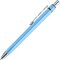 Ручка шариковая автоматическая "Six" светло-голубой/серебристый