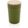 Стакан  "P433.297" с крышкой, зеленый