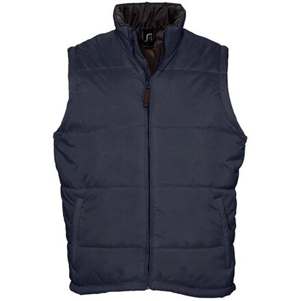 Жилет унисекс "Warm" 210, 3XL, темно-синий