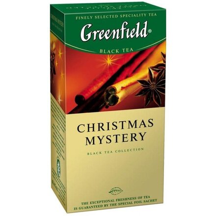 Чай черный "Greenfield" Christmas Mystery, пакетированный