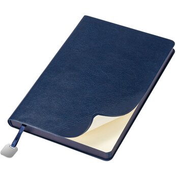 Ежедневник недатированный "Flexy Buffalo", темно-синий, срез темно-синий