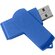 Карта памяти USB Flash 2.0 8 Gb "Swing" синий