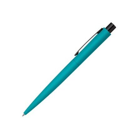 Ручка шариковая автоматическая "Lumos M Gum" бирюзовый/черный