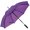Зонт-трость "Flora" лиловый