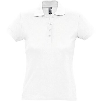 Рубашка-поло женская "Passion" 170, M, белый