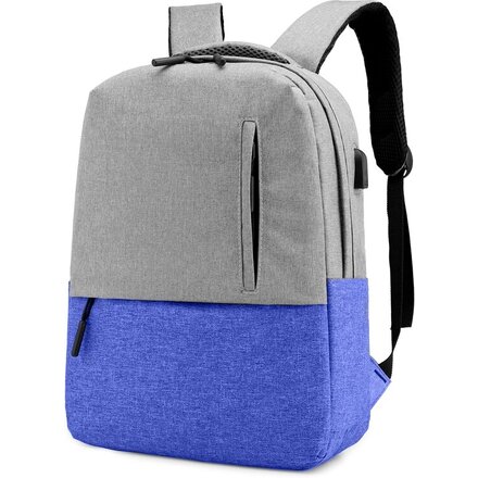 Рюкзак "Urban" серый/синий