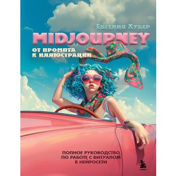 Книга "Midjourney: от промпта к иллюстрации. Полное руководство по работе с визуалом в нейросети"