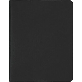 Еженедельник недатированный  "Urban Soft Touch Latte", черный, срез черный