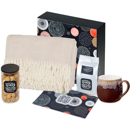 Подарочный набор «Re:y. Haven»  с пледом, кружкой и чаем