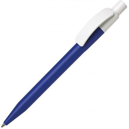 Ручка шариковая автоматическая "PX40 - MATT CB" синий/белый