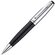 Набор "F19303" черный/серебристый: ручка шариковая автоматическая и роллер