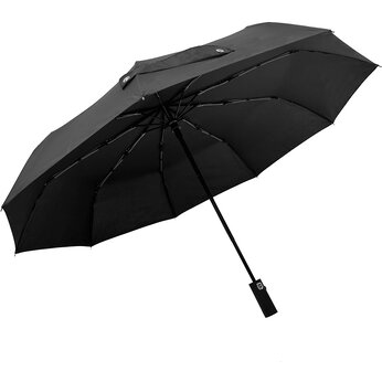 Зонт складной "Forest Lotus", черный