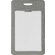 Чехол для пропуска "Favor" светло-серый