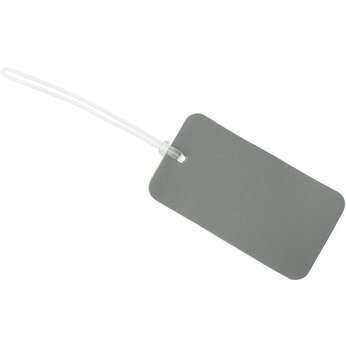 Багажная бирка «Favor» на силиконовой петле, серый