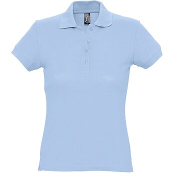 Рубашка-поло "Passion" 170, S, небесно-голубой