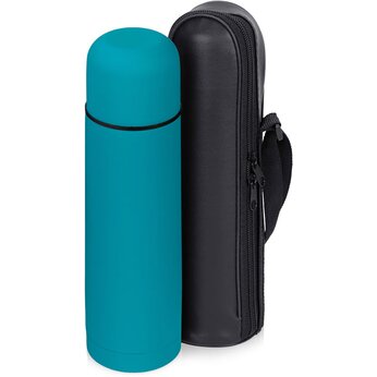 Термос «Ямал Soft Touch» 500мл, бирюзовый