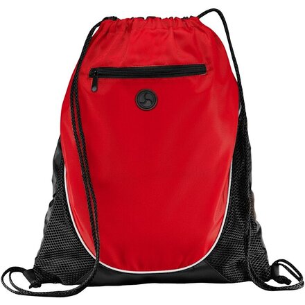 Рюкзак-мешок "Peek" красный/черный