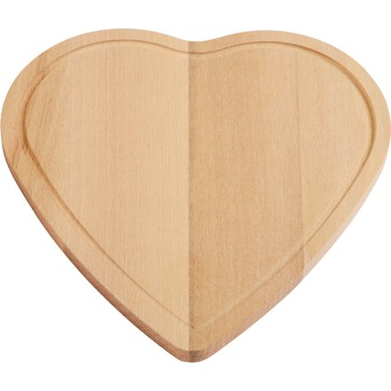 Доска разделочная "Wooden Heart" светло-коричневый