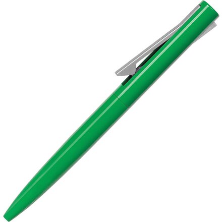 Ручка шариковая автоматическая "Samurai" зеленый/серебристый