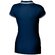 Рубашка-поло женская "Erie" 180, XL, темно-синий
