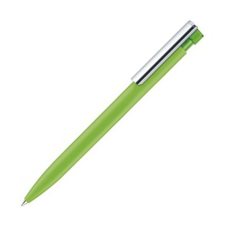 Ручка шариковая автоматическая "Liberty Soft Touch MC" светло-зеленый