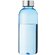 Бутылка для воды "Spring" прозрачный синий/серебристый