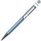 Ручка шариковая автоматическая "Ethic MET CR" голубой/серебристый