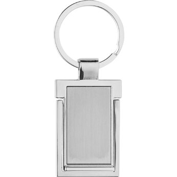 Брелок-подставка для телефона "P191.6602", серебристый