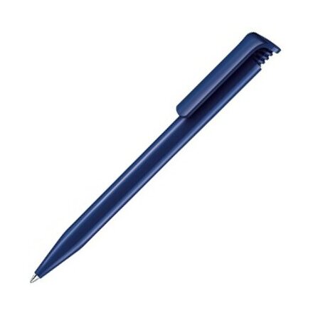 Ручка шариковая автоматическая "Super Hit Polished" темно-синий