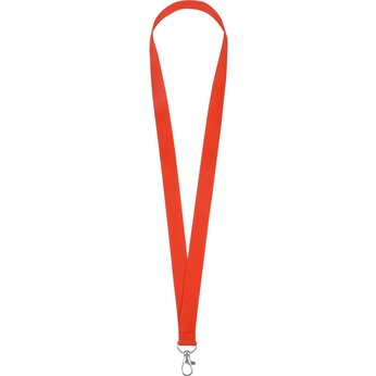 Тесьма с карабином для бэджа "828737" красный